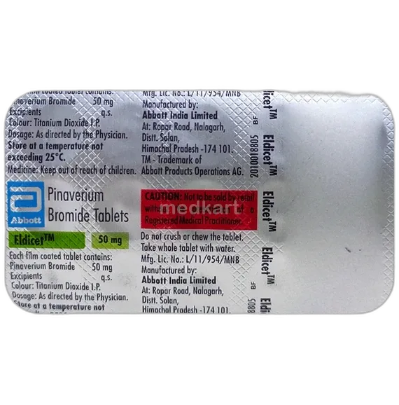 eldicet 50mg tablet 15's